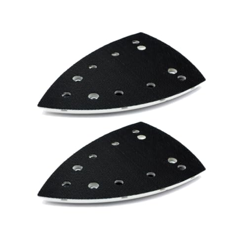 2x Trade-Shop Schleifschuh/Schleifplatte 100 x 150mm kompatibel mit Festool DS 400, DTS 400, DTSC 400 ersetzt 493723 (SSH-STF-Delta100x150/7)