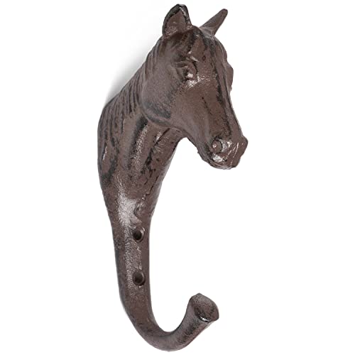 Moritz Wandgarderobe Garderobe Pferdekopf Garderobenleiste Haken...