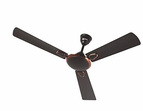 Image of Surya Grace 1200MM Ceiling Fans | for up-beat Living rooms, Bedrooms, Dens, Common Areas, Home and Office (Rusty Brown)