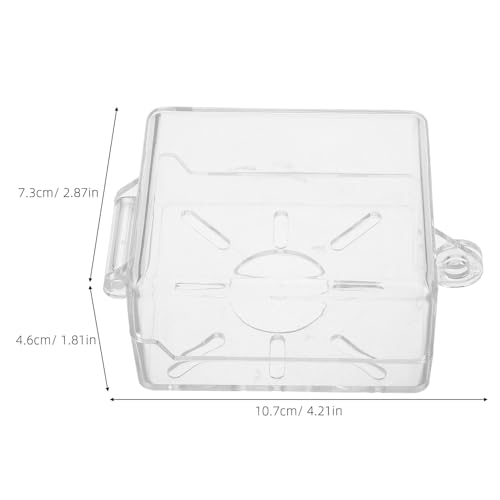 Cubierta de interruptor de 30 mm con base rígida transparente y protector anti-impactos 2