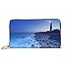 Kartenetui Der Leuchtturm Am Meer Print Geldbeutel Lustige Geldbeute Vintage Brieftasche Für Mädchen, Mutter, Frauen