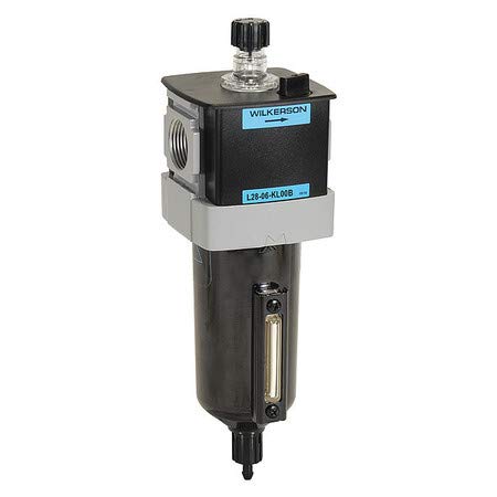 Air Line Lubricator, 110 cfm Max. Flow, Oil Capacity: 6 oz