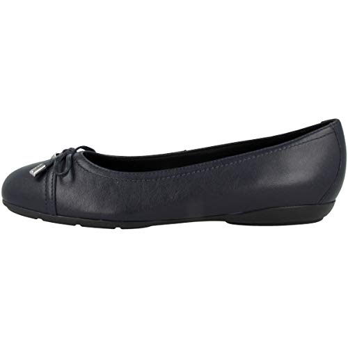 Geox D Annytah D, Bailarinas Mujer, Azul (Navy), 38 EU
