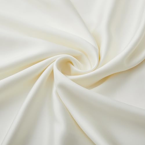 Image of Luxury Bamboo Market | King Envelope Pillowcase Set | 100% Viscose Made from Bamboo | Organically Grown | Ultra Soft | Cooling | 2pcs [Opulent Ivory]