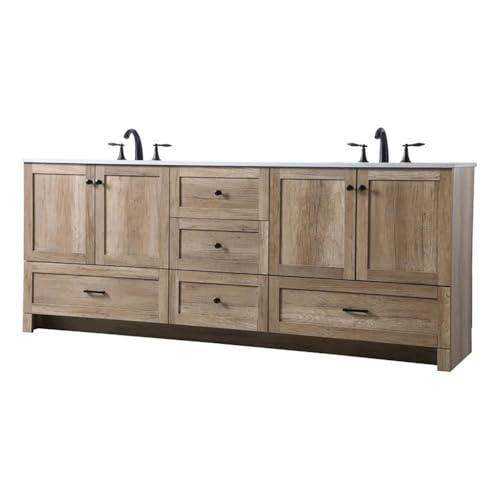 Ari Kitchen Bath reclaimed oak double bathroom vanity