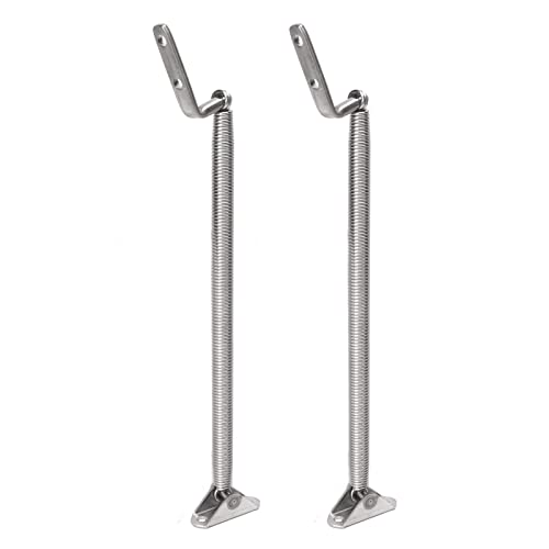 Boat Hatch Support Spring, 2pcs Safe 304 Stainless Steel 8 1/4in High Strength Hatch Support Adjuster for Camper for Yacht