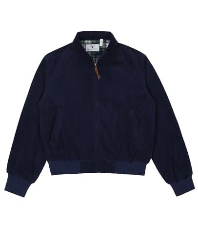 Image of ZENTHACE Men's Corduroy Jacket with Full Flannel Lined,Zip Up Casual Vintage Outerwear Coat,100% Cotton