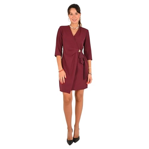 abito Rinascimento abito donna bordeaux rosso CFC0020095002 - XS