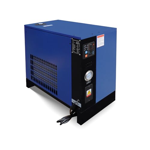 RENDGO Gifts for Men,Compressed Air Dryer,134CFM Refrigerated Air Dryer for 20HP & 30HP Compressors,1PHASE 115V, Industrial Refrigerated Compressed Air Dring Systems