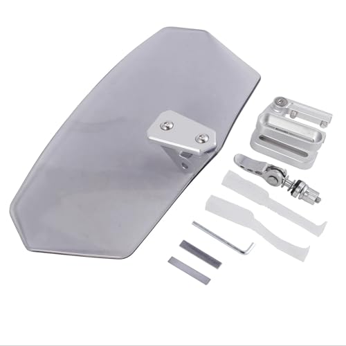 Extension déflecteur pour pare-brise moto lors de vos road trips