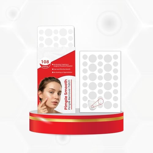Image of Pack of 108 Derma Smooth Skin Tag Removal - 108 Patches | Gentle & Effective Skin Tag Remover for All Skin Types (108 Pcssss Paatchs)