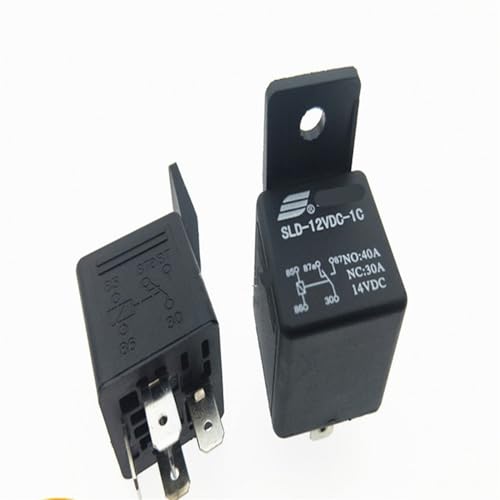 Relais de voiture 40A haute performance, pack de 10 unités de commutation SLD 12V