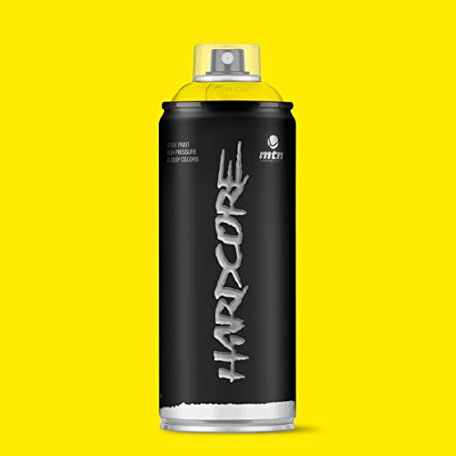 Image of MTN Spain Hardcore Spray Paints 400ML-Light Yellow