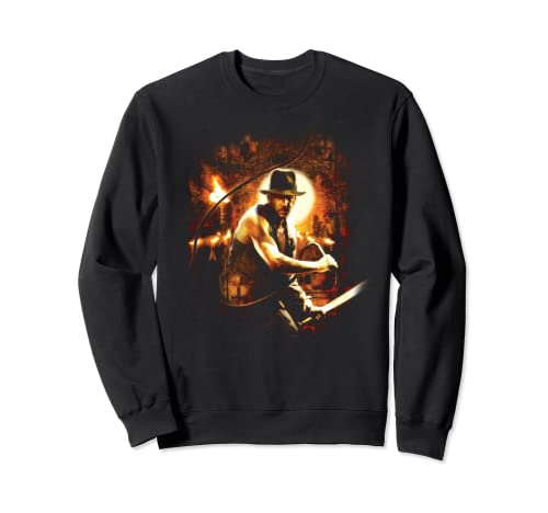 Sweatshirt Indiana Jones Lucasfilm vêtement streetwear idéal pour les soirées cinéma