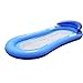 Mesh Bottom Pływający hamak, Basen Nadmuchiwane Pływające łóżko, Zabawna tratwa basenowa,Blue,One Size