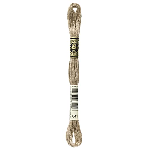 Image of DMC 6-Strand Embroidery Cotton Floss, Light Beige Brown