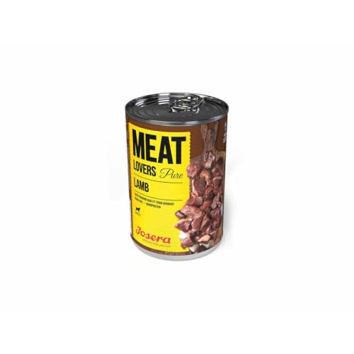 Produktbild von Josera Meat Lovers Pure Lamm Nassfutter für Hunde - 6 x 800 g