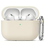 Suitable for AirPods Pro3 Case Cover, Soft Silicone Protective Cover for Apple AirPods Pro3 Cases for Women Men, AirPod Pro3 Case Accessories with Keychain