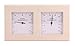Produktbild WelaSol Sauna-Thermo-Hygrometer - Quadrat Espe