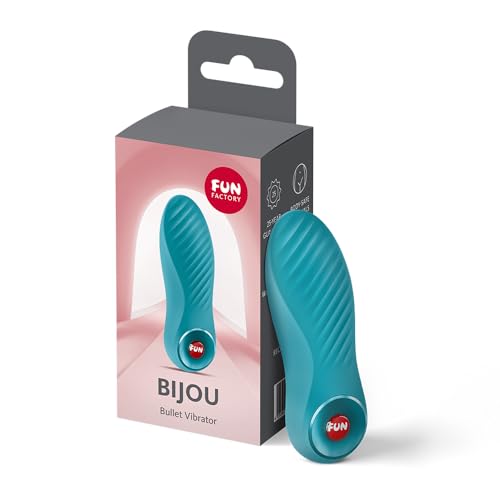 Fun Factory Bijou | Minivibrator | Kompakter Bullet Vibrator für Frauen | 12 Vibrationsprogramme | IPX7 wasserdicht | USB-C wiederaufladbar | Hautfreundliches Silikon