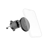 cellularline supporto auto magnetico Mag Holder compatibile con MagSafe per iPhone 12 e successivi con fissaggio alle bocchette d'aerazione e rotazione a 360 gradi
