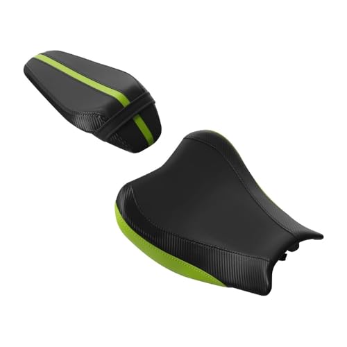 Asientos de conductor y pasajero para motocicleta Z900 recambio negro verde 2017-2024