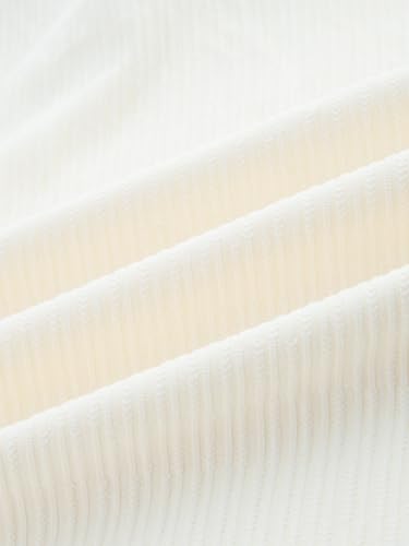 Image of VASTRADO Pastel Cream Precision Rib Striped Oversized Polo Knitted Shirt