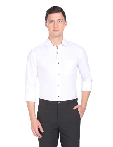 Image of Arrow Men's Cotton Printed Slim Fit Shirt