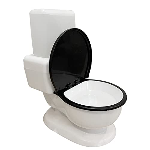Fuente de agua automática para gatos en forma de inodoro
