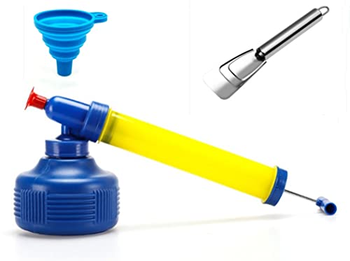 Diatomaceous Earth Applicator Garden Puffer Duster Powder Duster (Yellow)