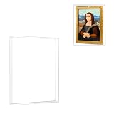 Acrylic Display Case for Lego 31213 Mona Lisa Can Be Installed on the Wall Photo Frame (NOT Included The Model)