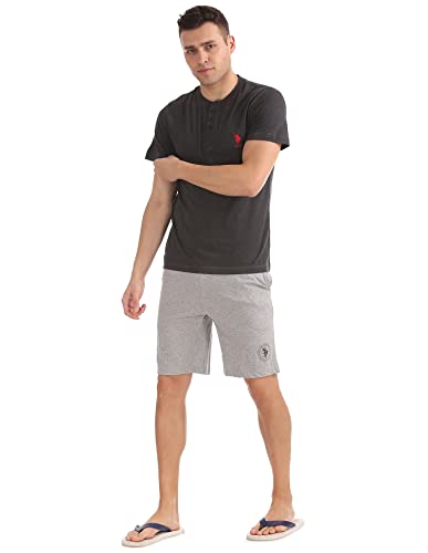 Image of U.S. POLO ASSN. Men's Henley Neck Cotton T-Shirt
