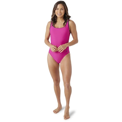 Image of Nautica Womens One-Piece Swimsuit - Slimming Tummy Control Bathing Suit, Quick-Dry Fabric, Bikini Swimsuit
