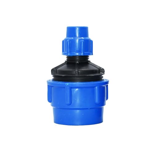 MiJunHD PE Pipe Reducing Straight Connector,63mm to 25mm Reducer Coupler Connection Plastic Quick Fittings for Garden & Agriculture Watering (1 Piece)
