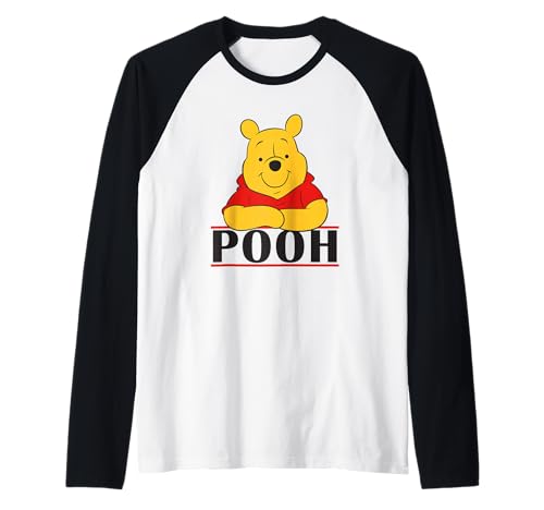 Winnie the Pooh raglan baseball tee pour look décontracté