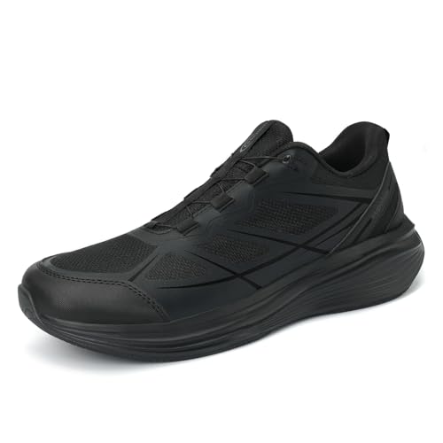 Image of uupalee World's First Adjustable Hands Free Shoes for Women Men - Self Lacing Walking Shoes with Innovative Design, No-Tie Laces, No-Bend Convenience, Slip on & Slide & Go