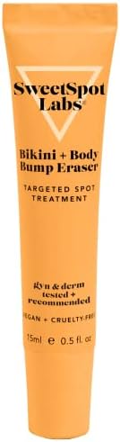 SweetSpot Labs Bikini & Body Bump Eraser | Treat Razor Bumps & Dark Spots | With Essential Ingredients Niacinamide & Bentonite Clay | 0.5 oz