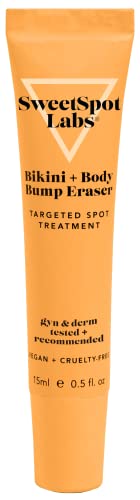 SweetSpot Labs Bikini &amp; Body Bump Eraser | Treat Razor Bumps &amp; Dark Spots | With Essential Ingredients Niacinamide &amp; Bentonite Clay | 0.5 oz