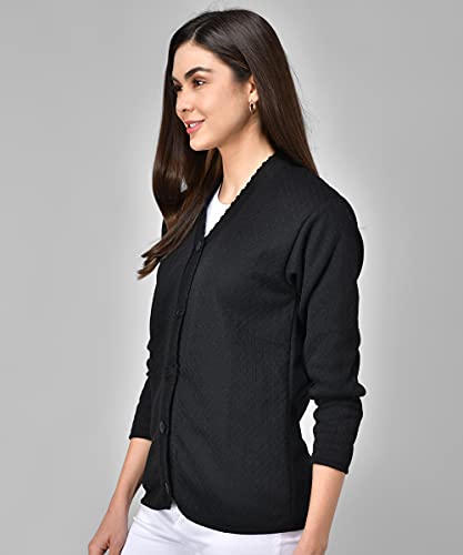 Image of eKools Women's Winterwear Woolen Sweater Cardigans