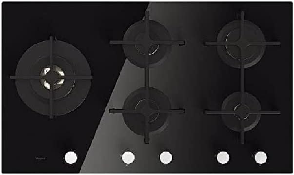 Whirlpool Europe PH GOA9523NB Piano Cottura Ambient/Urban, Vetro, Trasparente, 51x86x4.9 cm Whirlpool Europe PH GOA9523NB Piano Cottura Ambient/Urban, Vetro, Trasparente, 51x86x4.9 cm