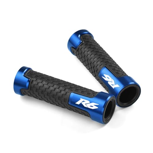 Accessoires moto poignées 7/8" 22 mm caoutchouc pour guidon YZFR6