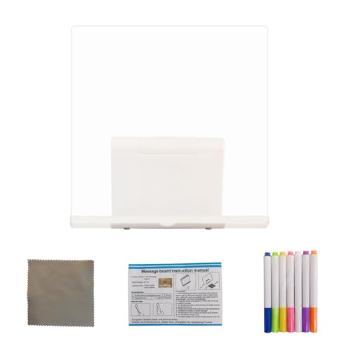 Lavagna da disegno da 2 ml, lavagna da disegno a LED con colori acrilici con luce morbida per gli occhi, lavagna con colori Tgz557 (A, taglia unica)