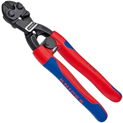Knipex 71 32 200 Comfort Grip High Leverage CoBolt Cutter with Notch and Spring