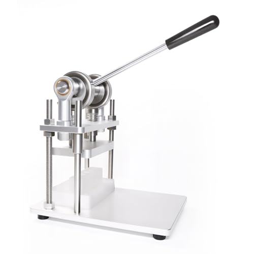 Arbor Press for 0.5ml 1ml Empty Oil Cartridges Press Capping Machine for Cartridges (Press 5 Pieces at a Time)