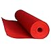 Red Aisle Runner - Professional-Grade Nylon, Includes Tape Double-Sided Adhesive - Disposable Scroll Pattern Runner Great for Indoor Events or Weddings, Prom, Hollywood Parties