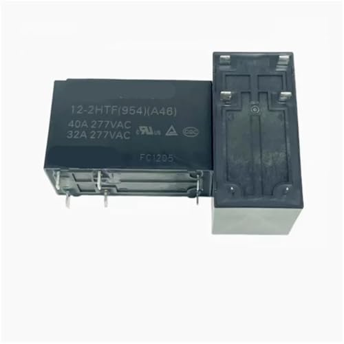 Relais HF177F 12-2HTF 954 A46 6 broches pour alimentation électrique 2 pièces