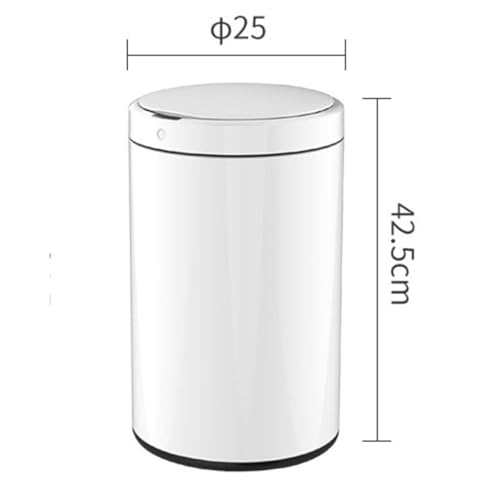 Cubo de basura con sensor inteligente y tapa estanca de alta durabilidad 4