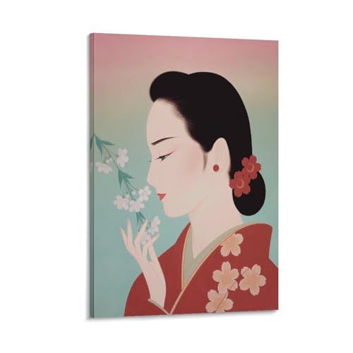  ߓcY̔l m  w |X^[ i9j EH[A[g  G xbh[ rO ǂ̊G16x24inch(40x60cm)