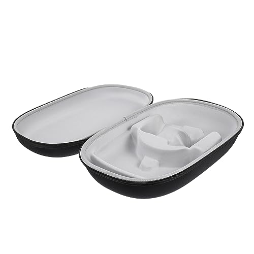 DOITOOL Étui De Rangement pour Casque VR 2 Sangles Élastiques Fermeture Éclair Lisse Poignée Confortable Rembourrage Intérieur Doux