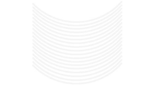 エムディーエフ リムストライプ ソリッドタイプ ホワイト 4mm幅 14インチ RIM-4M-WH-14N